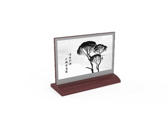 電(diàn)子(zǐ)會(huì)議(yì)桌牌(紅(hóng)木(mù)色T款)